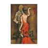 Trademark Fine Art Jennifer Goldberger 'Salsa' Canvas Art, 16x24 WAG01932-C1624GG